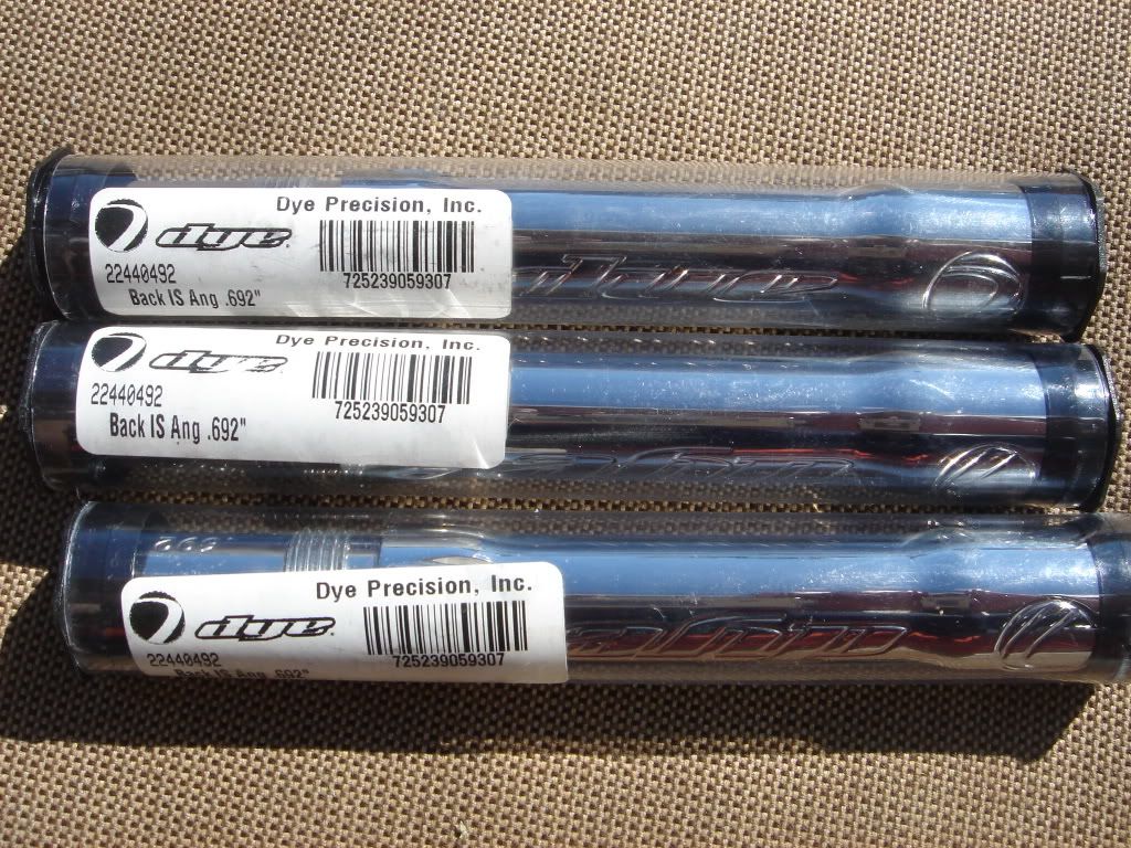 autococker threaded barrels for sale dye boomstick, kaner, xcel, phat